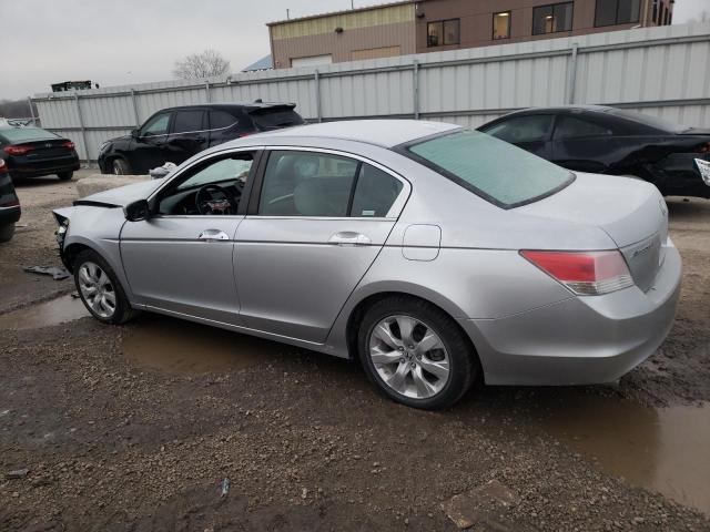 1HGCP36808A081872 - 2008 HONDA ACCORD EXL SILVER photo 2