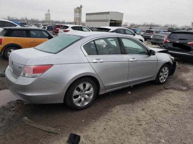 1HGCP36808A081872 - 2008 HONDA ACCORD EXL SILVER photo 3