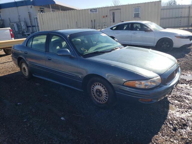 1G4HP54KX14163722 - 2001 BUICK LESABRE CUSTOM BLUE photo 4