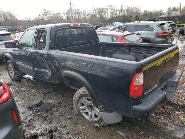 5TBBT48135S464112 - 2005 TOYOTA TUNDRA ACCESS CAB LIMITED BLACK photo 2