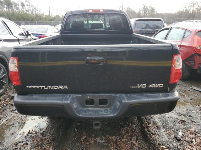 5TBBT48135S464112 - 2005 TOYOTA TUNDRA ACCESS CAB LIMITED BLACK photo 6