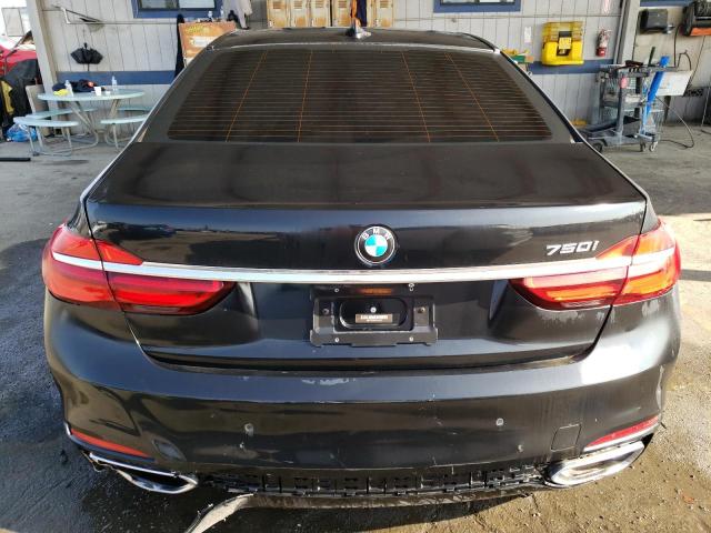WBA7F0C56GGL99497 - 2016 BMW 750 I BLACK photo 6