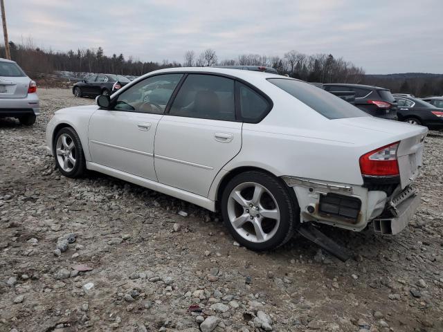 4S3BL626187201042 - 2008 SUBARU LEGACY 2.5I LIMITED WHITE photo 2