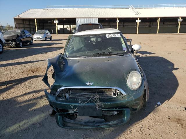 WMWSU3C54BT095005 - 2011 MINI COOPER GREEN photo 5