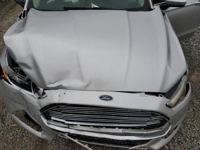 3FA6P0G76DR236673 - 2013 FORD FUSION S SILVER photo 11