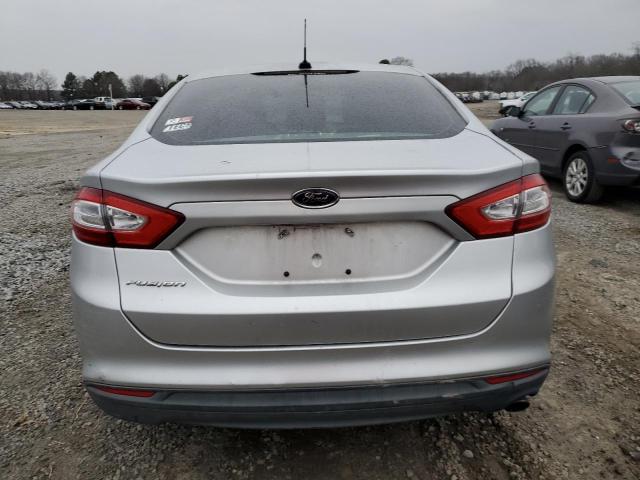 3FA6P0G76DR236673 - 2013 FORD FUSION S SILVER photo 6