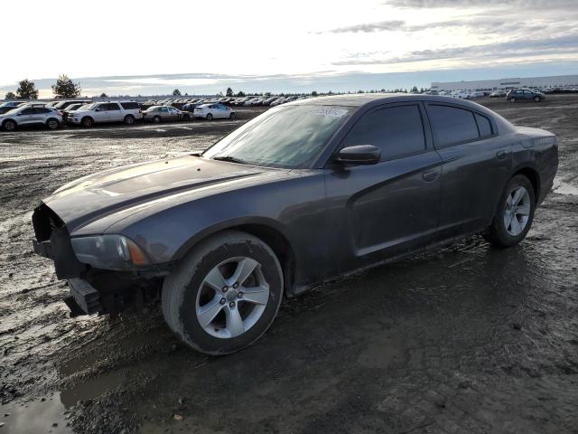 2C3CDXBG0DH542242 - 2013 DODGE CHARGER SE GRAY photo 1