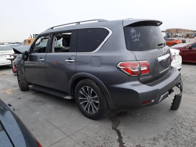 JN8AY2ND2LX017256 - 2020 NISSAN ARMADA SV GRAY photo 2