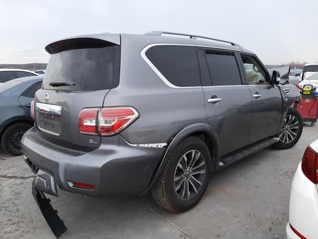 JN8AY2ND2LX017256 - 2020 NISSAN ARMADA SV GRAY photo 3