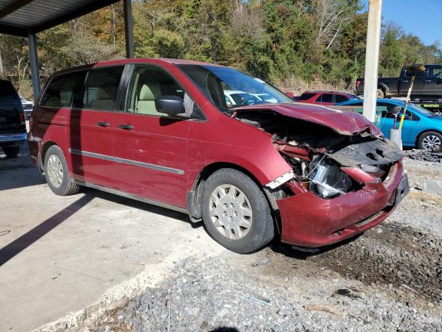 5FNRL38216B095040 - 2006 HONDA ODYSSEY LX BURGUNDY photo 4