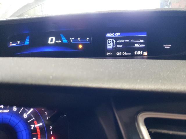 19XFB2F53DE092592 - 2013 HONDA CIVIC LX GRAY photo 9