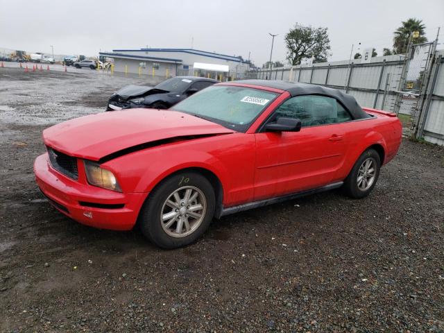 1ZVHT84N985184736 - 2008 FORD MUSTANG RED photo 1