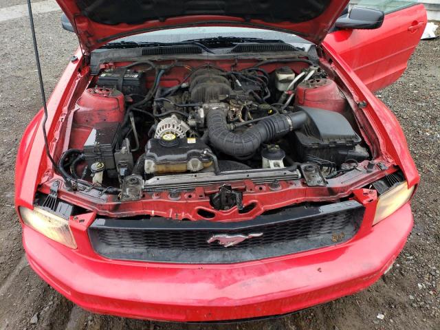 1ZVHT84N985184736 - 2008 FORD MUSTANG RED photo 11