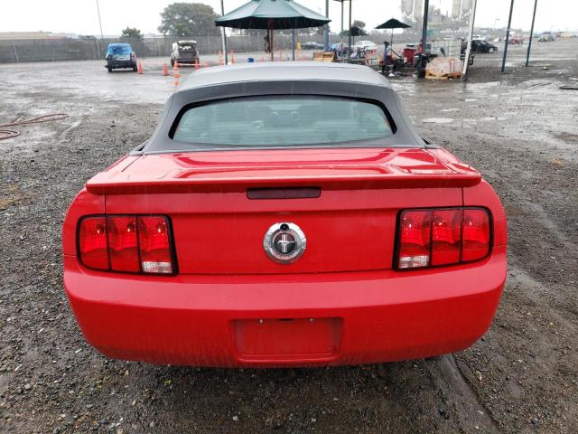 1ZVHT84N985184736 - 2008 FORD MUSTANG RED photo 6