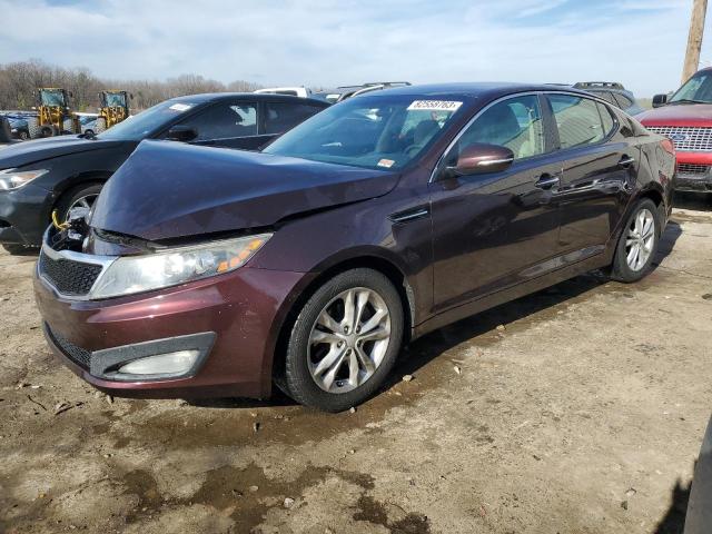 5XXGM4A78DG208427 - 2013 KIA OPTIMA LX BURGUNDY photo 1