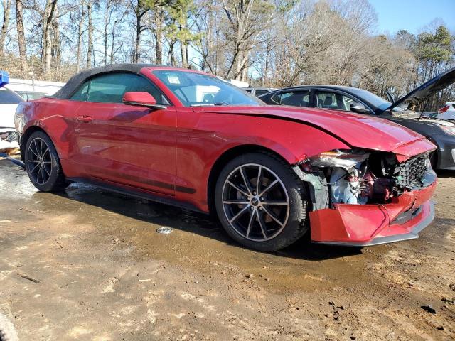 1FATP8UH6L5137996 - 2020 FORD MUSTANG RED photo 4