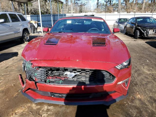 1FATP8UH6L5137996 - 2020 FORD MUSTANG RED photo 5