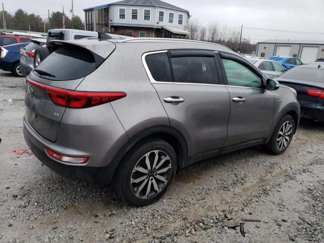 KNDPNCAC5H7268586 - 2017 KIA SPORTAGE EX GRAY photo 3