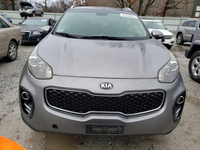 KNDPNCAC5H7268586 - 2017 KIA SPORTAGE EX GRAY photo 5