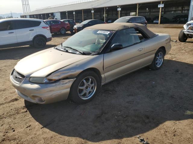 3C3EL55H8YT246905 - 2000 CHRYSLER SEBRING JXI TAN photo 1