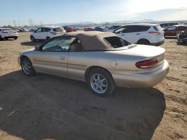 3C3EL55H8YT246905 - 2000 CHRYSLER SEBRING JXI TAN photo 2