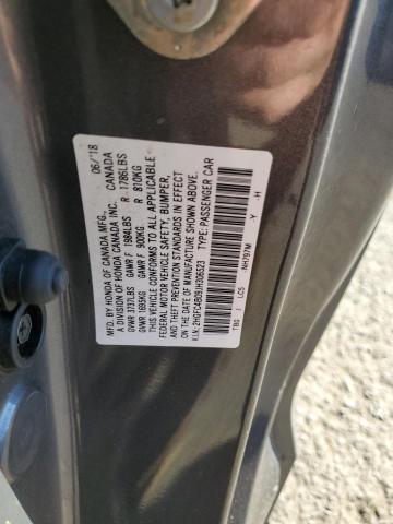 2HGFC4B09JH306523 - 2018 HONDA CIVIC LX 石墨色 照片 12