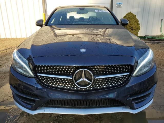 55SWF6EB1HU179361 - 2017 MERCEDES-BENZ C 43 4MATIC AMG BLUE photo 5