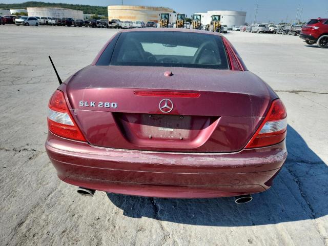 WDBWK54FX8F181406 - 2008 MERCEDES-BENZ SLK 280 Շագանակագույն լուսանկար 6