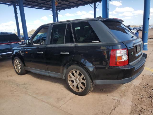 SALSK25458A130221 - 2008 LAND ROVER RANGE ROVE HSE BLACK photo 2