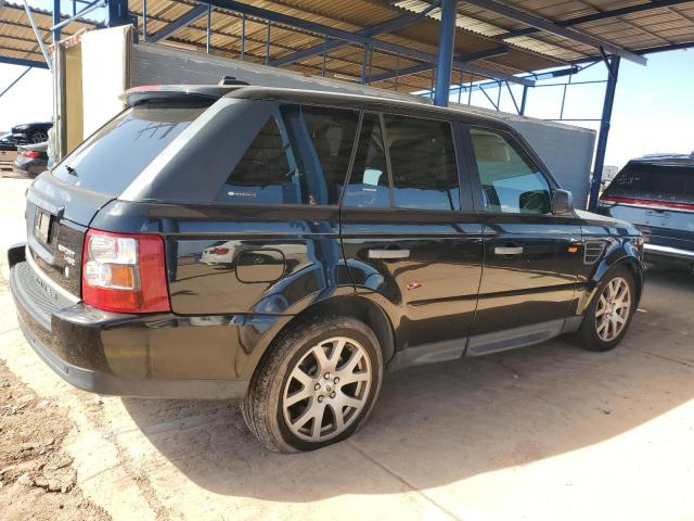 SALSK25458A130221 - 2008 LAND ROVER RANGE ROVE HSE BLACK photo 3