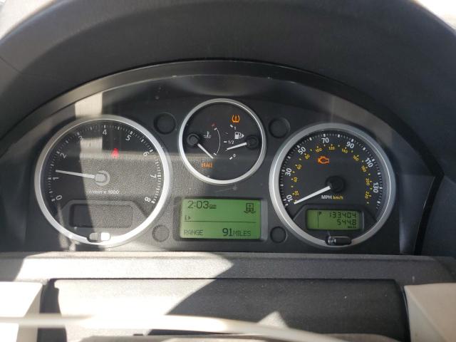 SALSK25458A130221 - 2008 LAND ROVER RANGE ROVE HSE BLACK photo 9