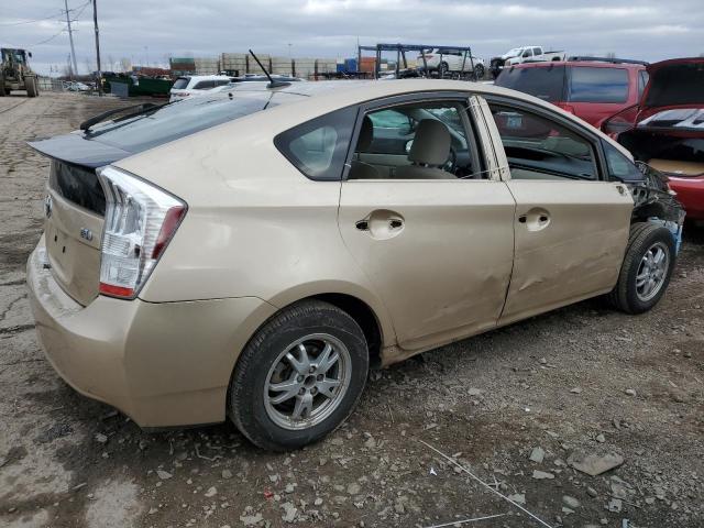 JTDKN3DU6A1018216 - 2010 TOYOTA PRIUS TAN photo 3