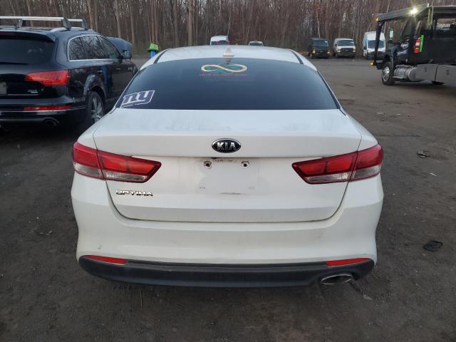 5XXGT4L35GG045298 - 2016 KIA OPTIMA LX WHITE photo 6