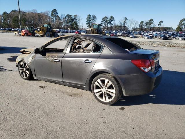 1G1PG5SB0E7187317 - 2014 CHEVROLET CRUZE LTZ BLACK photo 2