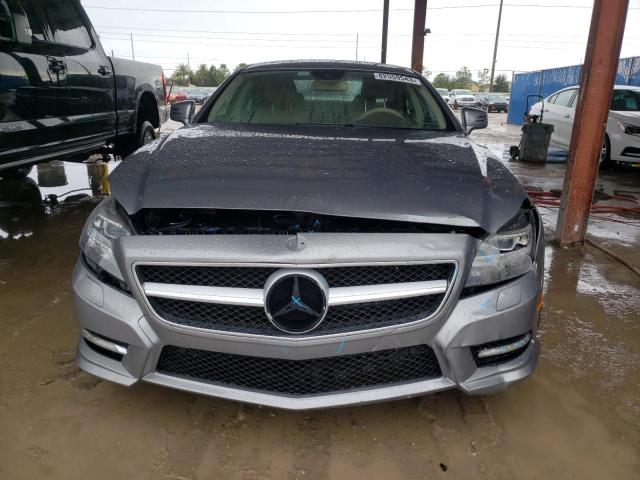 WDDLJ9BB3CA031163 - 2012 MERCEDES-BENZ CLS 550 4MATIC SILVER photo 5