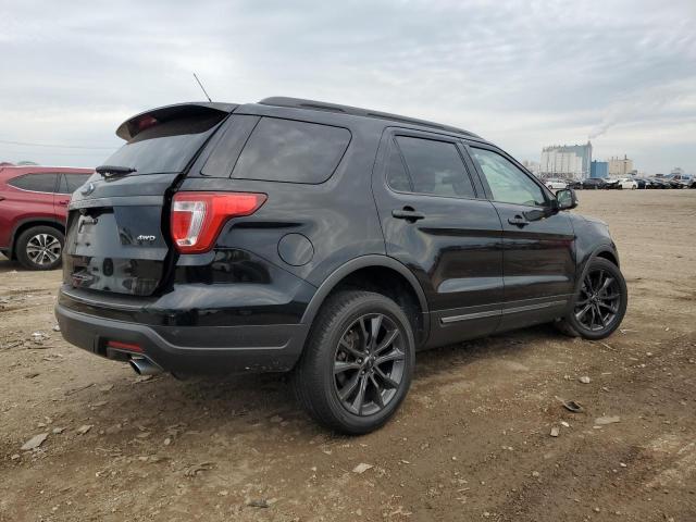 1FM5K8D84JGB98892 - 2018 FORD EXPLORER XLT BLACK photo 3