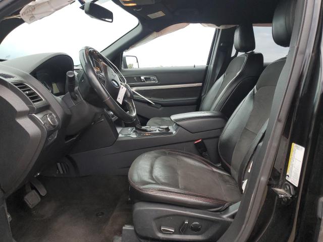 1FM5K8D84JGB98892 - 2018 FORD EXPLORER XLT BLACK photo 7