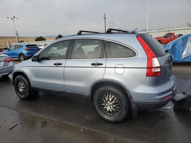 5J6RE4H39AL018425 - 2010 HONDA CR-V LX BLUE photo 2