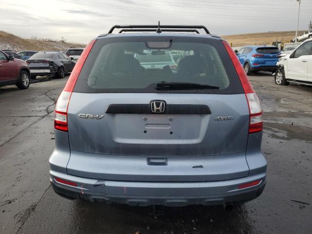 5J6RE4H39AL018425 - 2010 HONDA CR-V LX BLUE photo 6