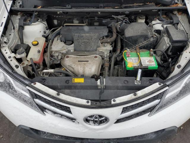 2T3RFREV1DW021634 - 2013 TOYOTA RAV4 XLE WHITE photo 11