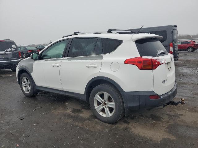 2T3RFREV1DW021634 - 2013 TOYOTA RAV4 XLE WHITE photo 2