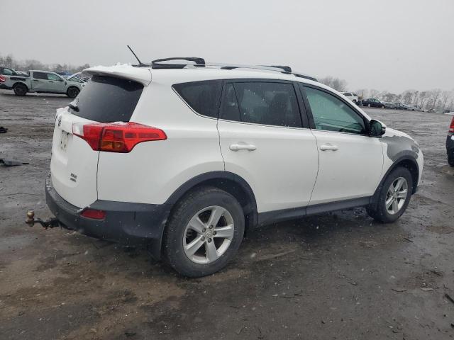 2T3RFREV1DW021634 - 2013 TOYOTA RAV4 XLE WHITE photo 3