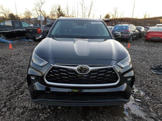 5TDGZRBH9MS535990 - 2021 TOYOTA HIGHLANDER XLE BLACK photo 5