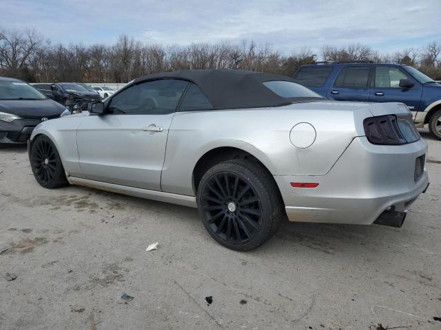 1ZVBP8EM1E5213187 - 2014 FORD MUSTANG GRAY photo 2