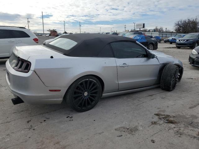 1ZVBP8EM1E5213187 - 2014 FORD MUSTANG GRAY photo 3