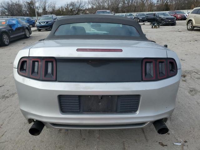 1ZVBP8EM1E5213187 - 2014 FORD MUSTANG GRAY photo 6