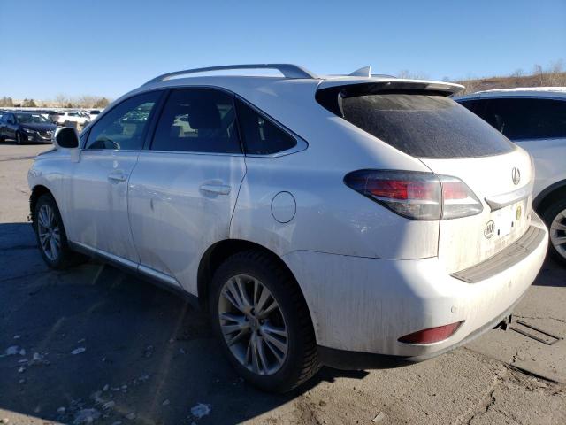 2T2ZK1BA1EC139205 - 2014 LEXUS RX 350 WHITE photo 2