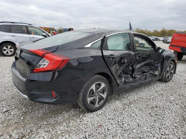 19XFC2F6XME001095 - 2021 HONDA CIVIC LX BLACK photo 3