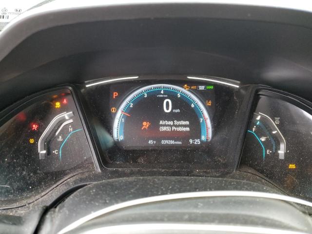 19XFC2F6XME001095 - 2021 HONDA CIVIC LX BLACK photo 9