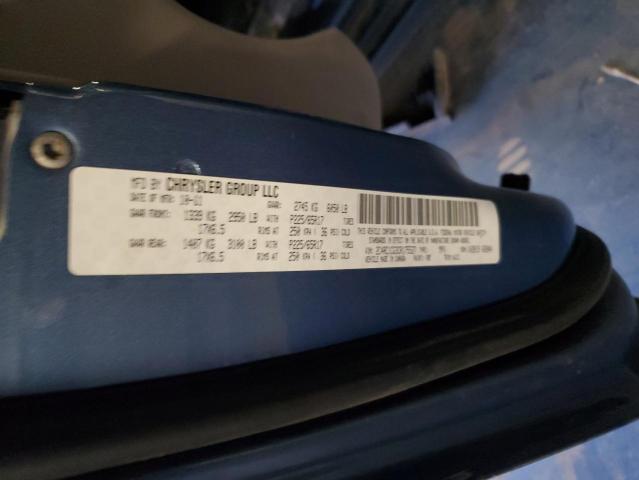 2C4RC1CG3CR175527 - 2012 CHRYSLER TOWN & COU TOURING L BLUE photo 13